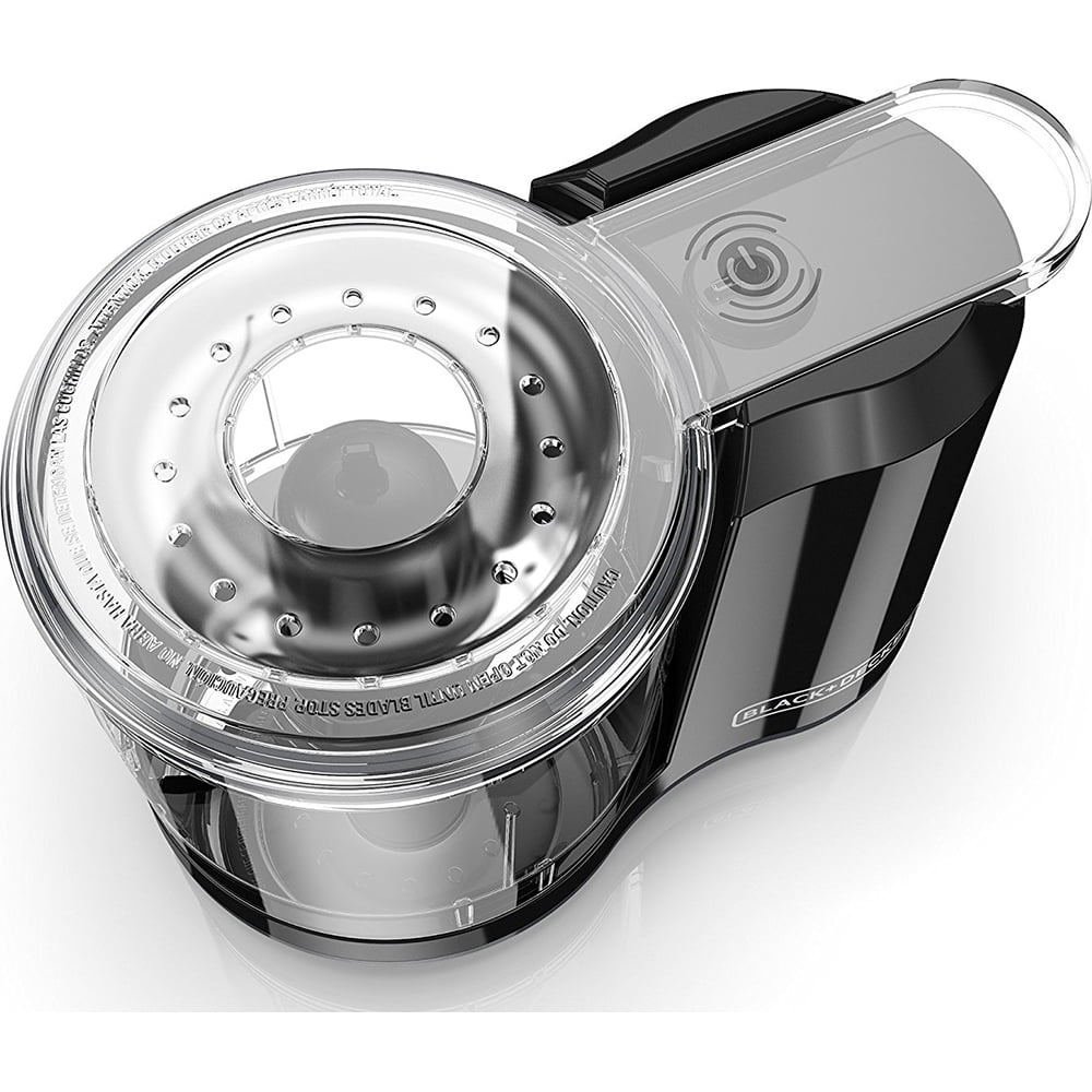 BLACK+DECKER 1.5-Cup Electric Food Chopper - One Touch Pulse, 150W Motor, Mini Food Processor, Stay-Sharp Blade, Dishwasher Safe