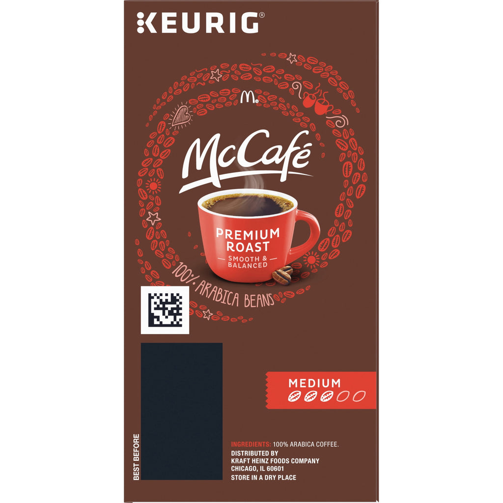 McCafe Premium Roast Coffee K-Cup Coffee Pods - Medium Roast, 24 Count For Keurig Brewers - 4-Pack