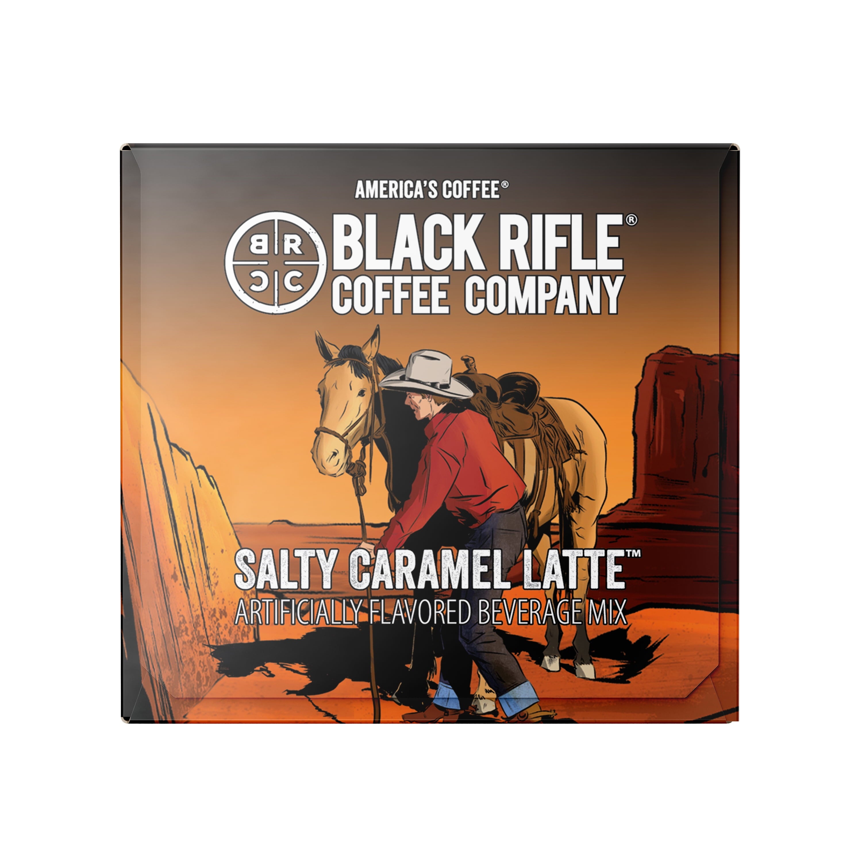 Black Rifle Coffee Company Salty Caramel Latte Keurig K-Cup Pods - Medium Roast, 12 Count - 6-Pack