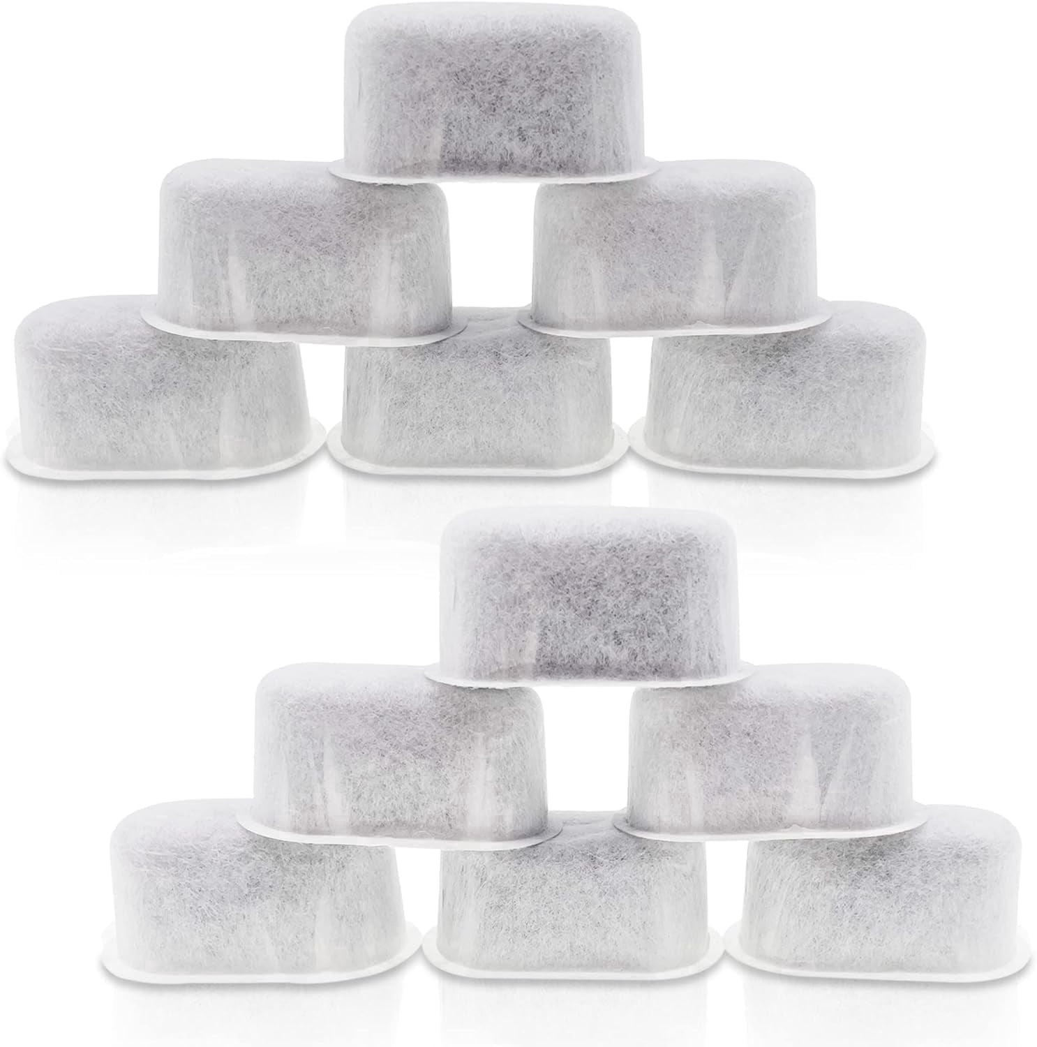 12- Pack Replacement Advanced Water Filter Cartridges for Mr. Coffee Easy Measure and Dishwashable Coffee Makers - Premium Water Filtration Cartridges Compatible with Mr. Coffee Coffee Makers