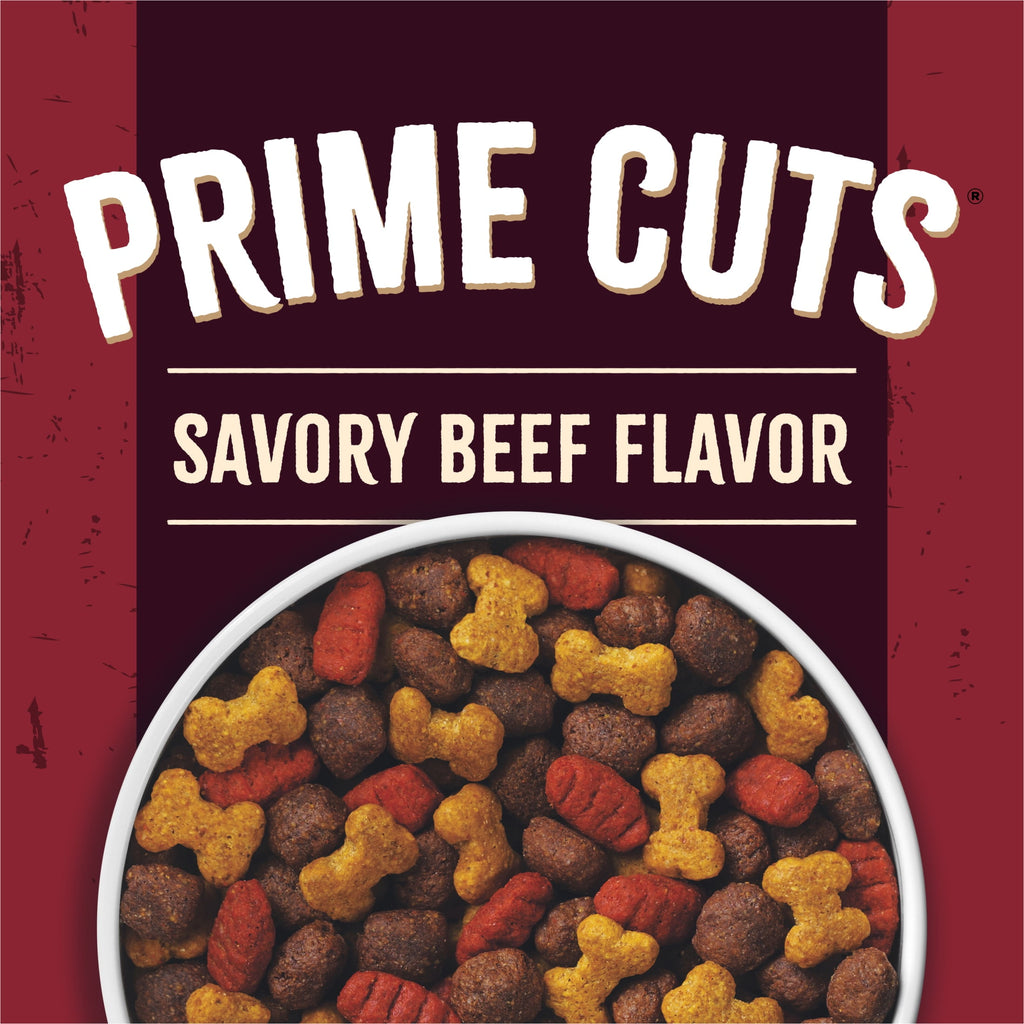 Purina ALPO Prime Cuts Savory Beef Flavor Dry Dog Food - 45 lb Bag