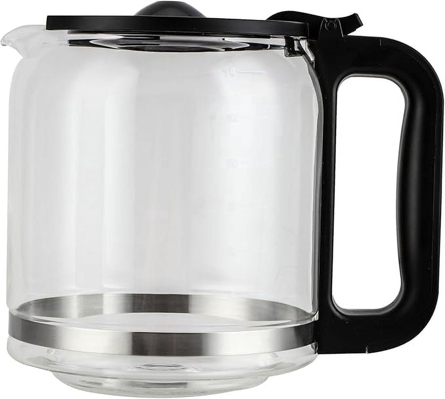 14 Cups Glass Coffee Maker Replacement for Mr. Coffee 14 cups coffee maker BVMC-PC14 - BPA-Free, Food Safe, Heat-Resistant Handle