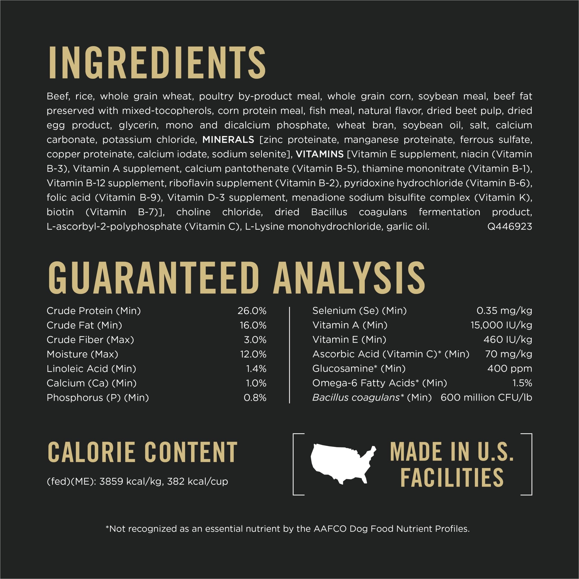 Purina Pro Plan Complete Essentials Shredded Blend Beef and Rice Dry Dog Food Formula with Probiotics for Dogs - 5 lb Bag