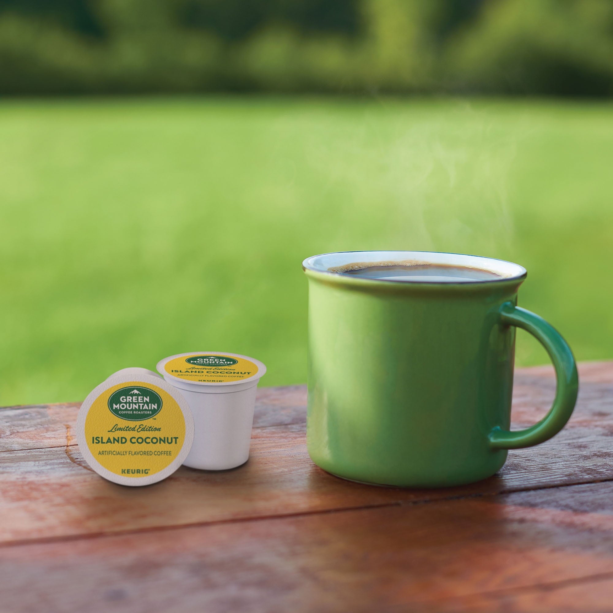 Green Mountain Coffee Island Coconut - K-Cup Pods, Light Roast, 24 Count For Keurig Brewers