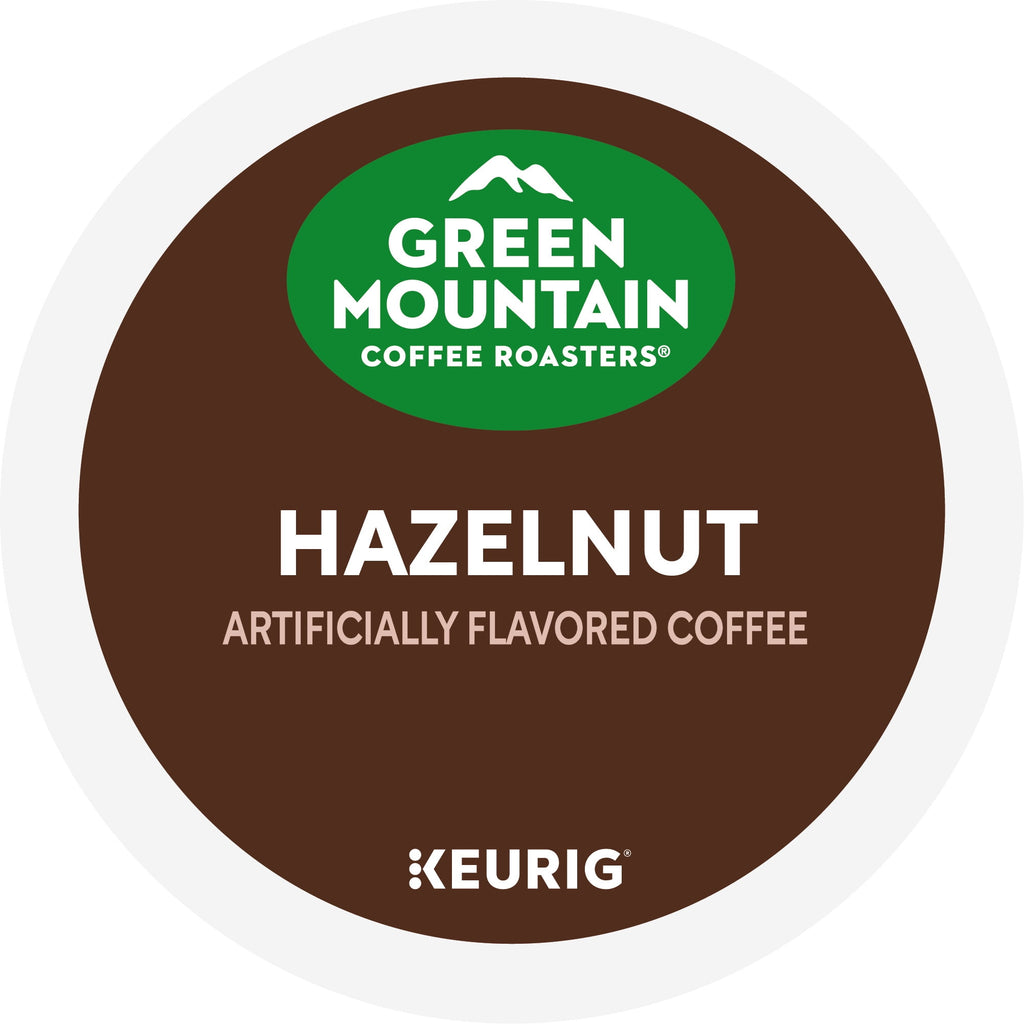 Green Mountain Coffee Hazelnut Flavored K-Cup Pods - Light Roast, 24 Count for Keurig Brewers