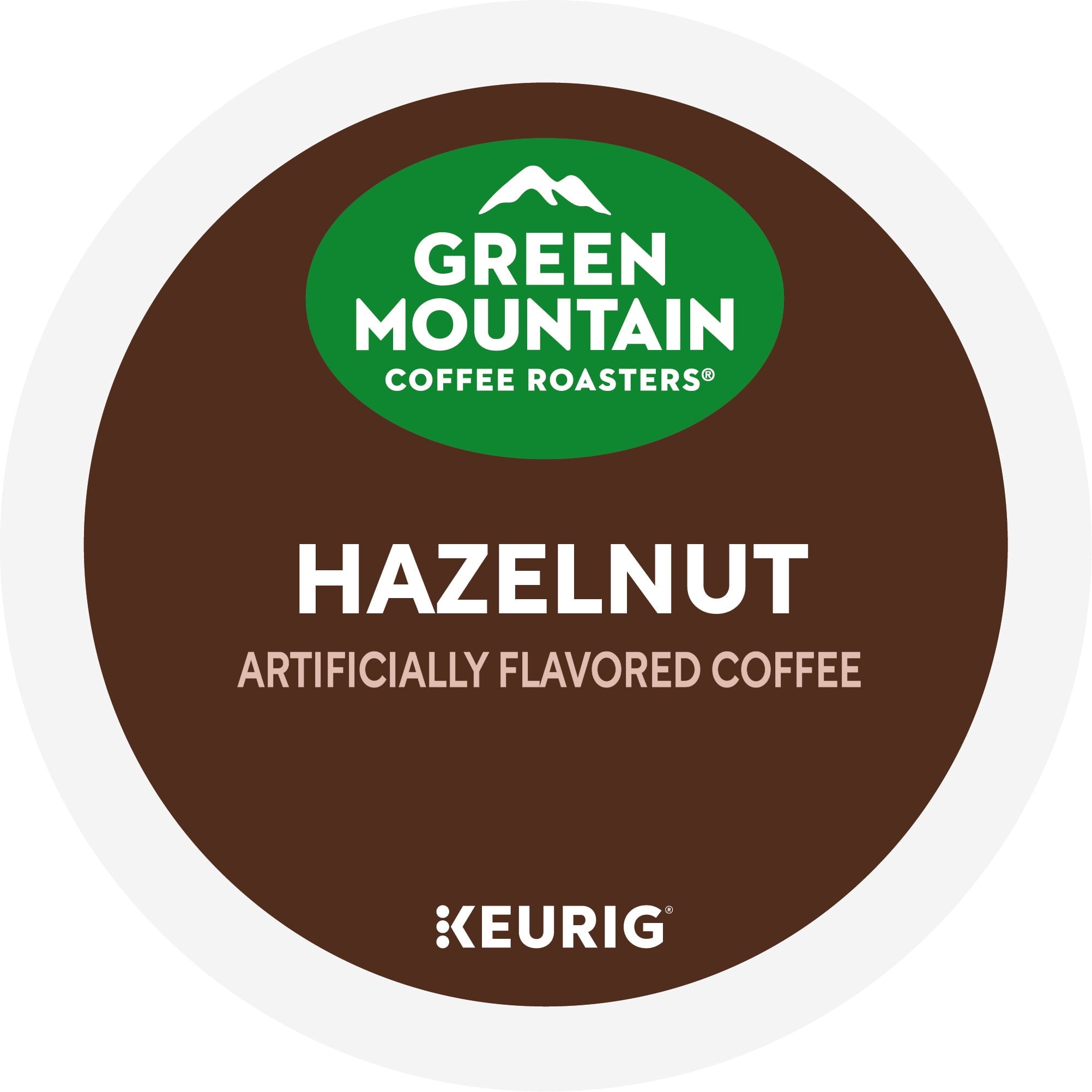 Green Mountain Coffee Hazelnut Flavored K-Cup Pods - Light Roast, 24 Count for Keurig Brewers