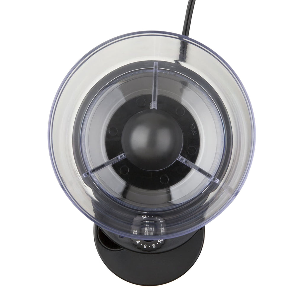 Mr. Coffee Automatic Silver Burr Mill Grinder with 18 Custom Grinds