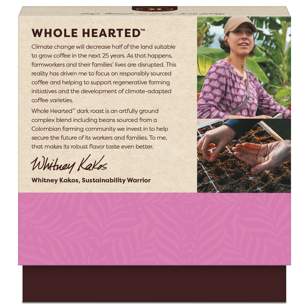 Keurig Coffee Collective - Whole Hearted by Whitney Kakos, Dark Roast K-Cup Coffee Pods, 8 Count