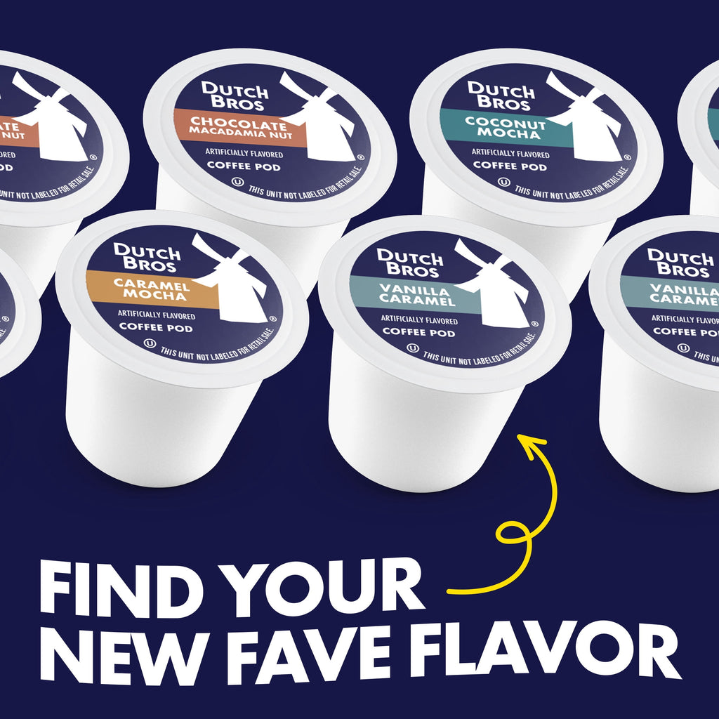 Dutch Bros® OG Medium Roast - 40 Count, Medium Roast, Single Serve Coffee Pods for Keurig K-Cup Brewers