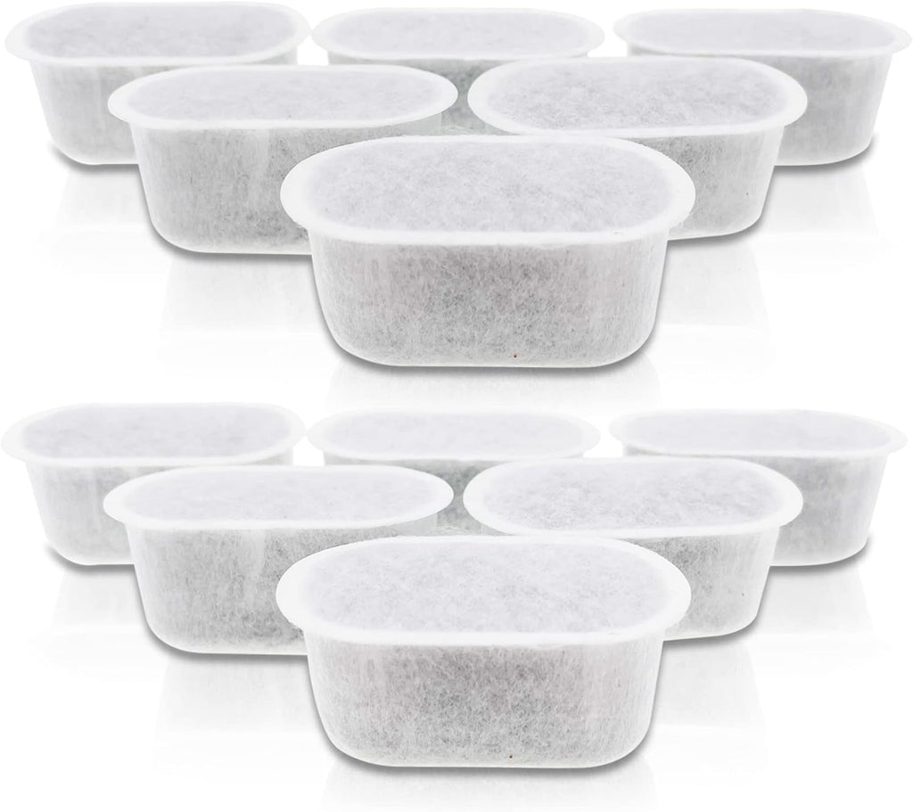 12- Pack Replacement Advanced Water Filter Cartridges for Mr. Coffee Easy Measure and Dishwashable Coffee Makers - Premium Water Filtration Cartridges Compatible with Mr. Coffee Coffee Makers