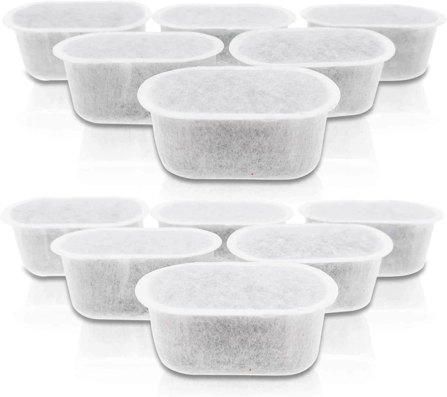 12- Pack Replacement Advanced Water Filter Cartridges for Mr. Coffee Easy Measure and Dishwashable Coffee Makers - Premium Water Filtration Cartridges Compatible with Mr. Coffee Coffee Makers