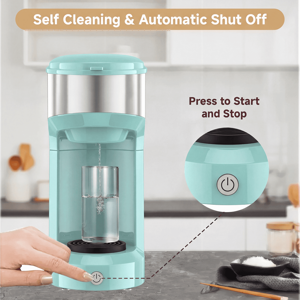 Single Serve Coffee Maker for K Pod - 2-in-1 Coffee Maker Single Serve & Ground Coffee Brewer, Quick Brew 6 to 14oz Brew size Carefree Auto Shut Off Small Coffee Machine for Apartment