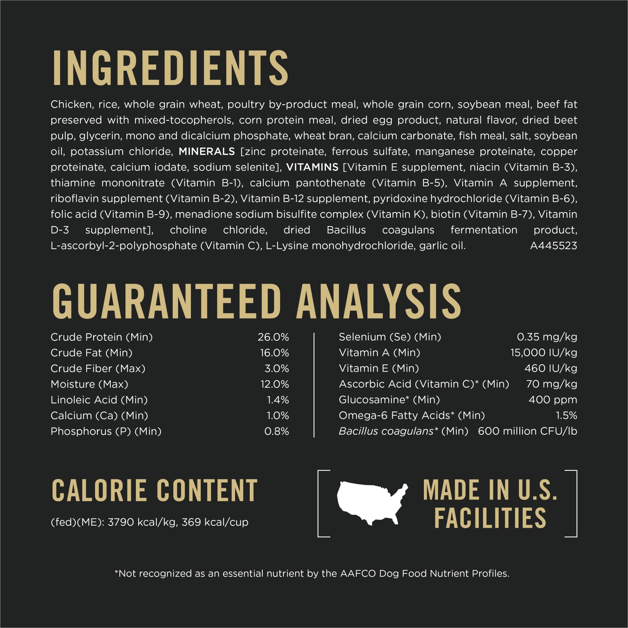 Purina Pro Plan Complete Essentials Shredded Blend Chicken and Rice Dry Dog Food Formula with Probiotics for Dogs - 5 lb.