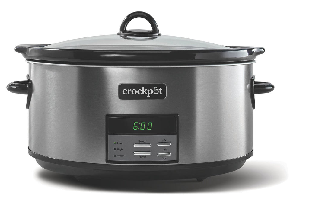 Crockpot® Programmable 8-Quart Slow Cooker - Black Stainless Collection