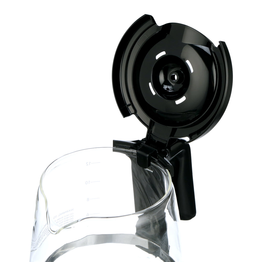 Mr. Coffee 12-Cup Replacement Carafe - Glass - Programmable - Black, Clear