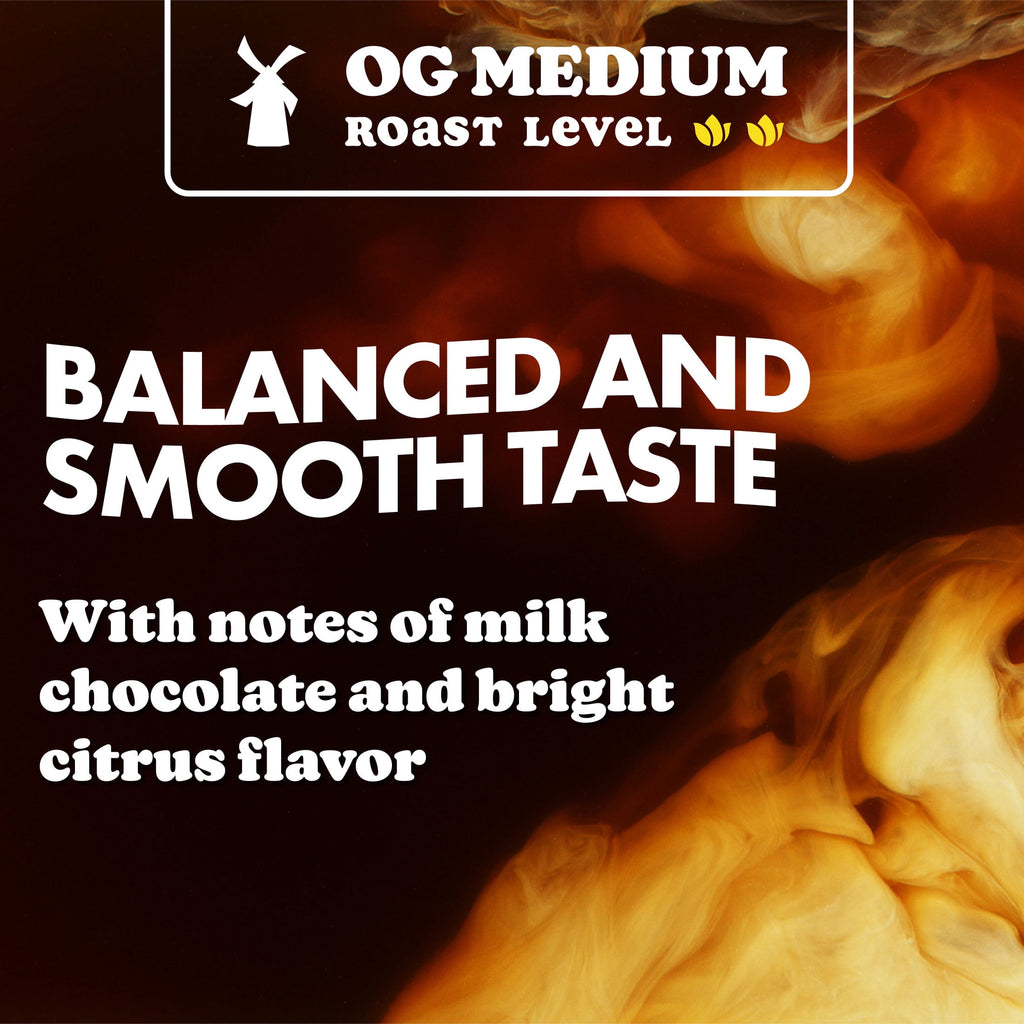 Dutch Bros® OG Medium Roast - 40 Count, Medium Roast, Single Serve Coffee Pods for Keurig K-Cup Brewers