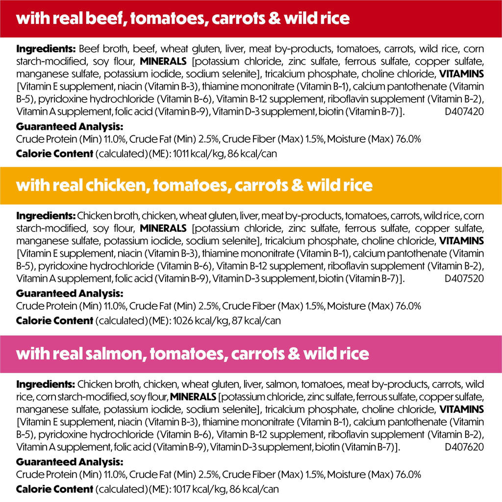 Purina Beneful Small Breed Wet Dog Food Variety Pack - IncrediBites With Real Beef, Chicken and Salmon, 3 oz.