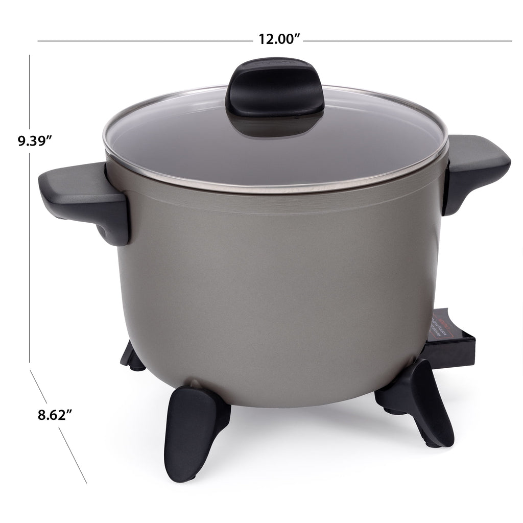 Presto Kitchen Kettle Ceramic Deep Fryer/Multi-Cooker