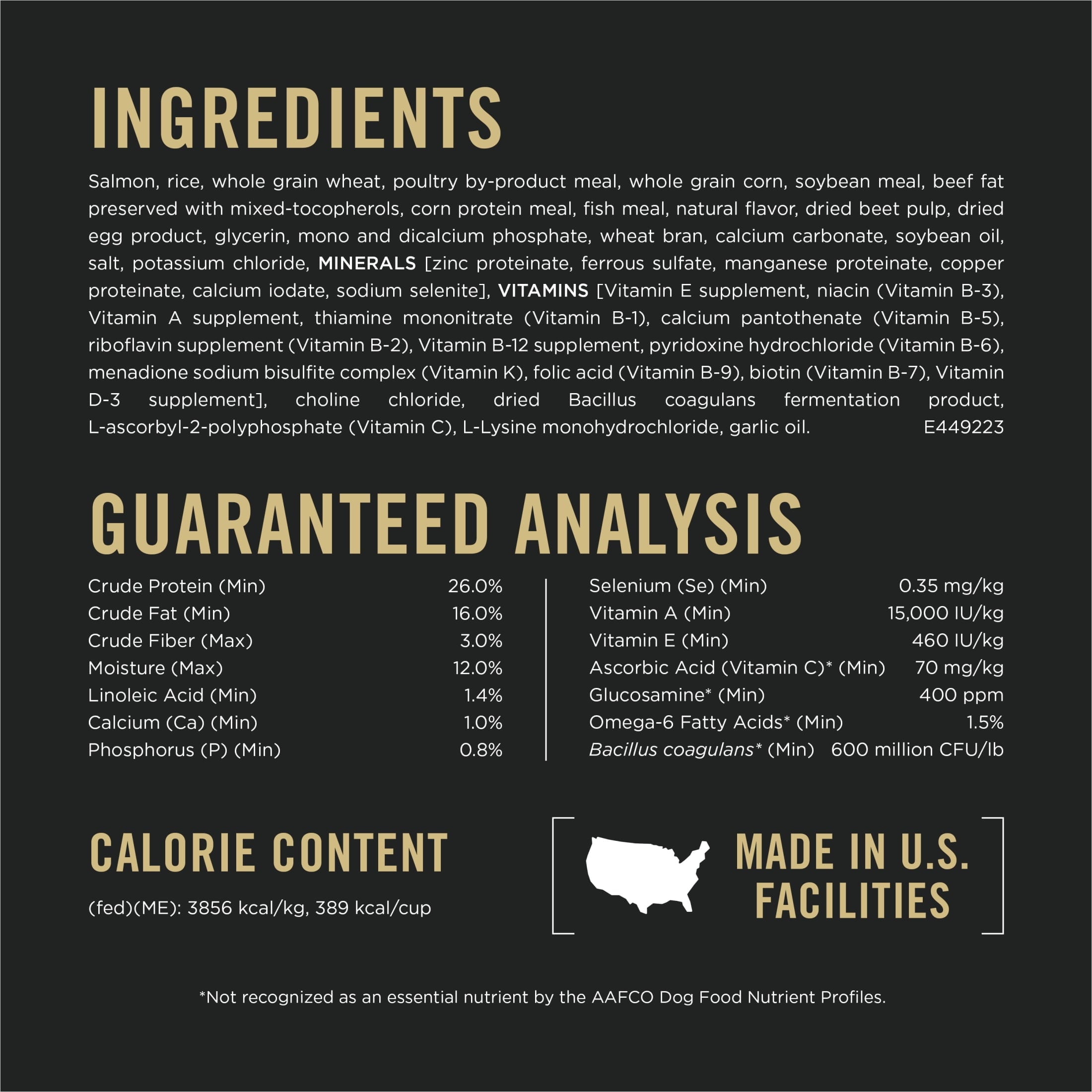 Purina Pro Plan Complete Essentials Shredded Blend Salmon and Rice Dry Dog Food Formula with Probiotics for Dogs - 5 lb Bag