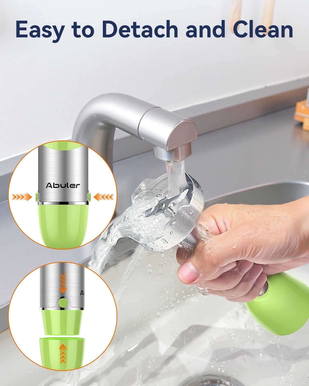 Immersion Blender Handheld 1000W 5 in 1 Corded Stick Hand Blender Kitchen with 12 Speed - BPA-Free, Mixing Beaker, Chopper, Whisk, Milk Frother, Perfect Emulsifier