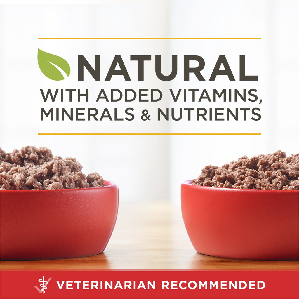 Purina ONE True Instinct Classic Ground Grain-Free Formulas With Real Turkey and Venison - and With Real Chicken and Duck Wet High Protein Dog Food Variety Pack - 4-Pack