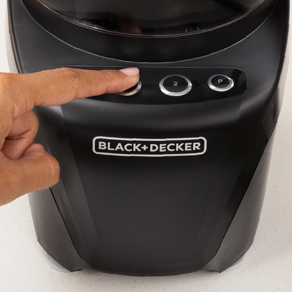 BLACK+DECKER Easy Assembly 8-Cup Food Processor - 450W, 2-Speed + Pulse, Black