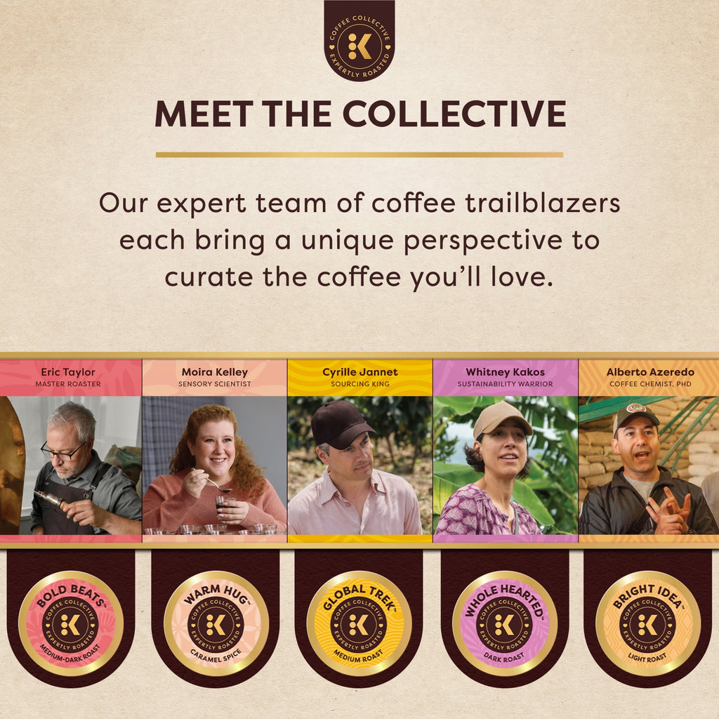Keurig Coffee Collective - Whole Hearted by Whitney Kakos, Dark Roast K-Cup Coffee Pods, 8 Count