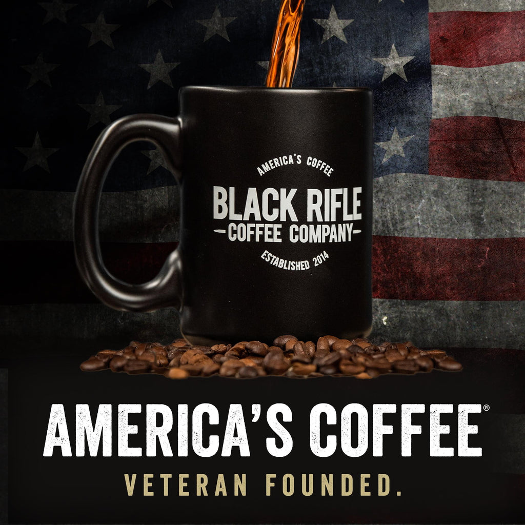 Black Rifle Coffee Company Just Black Keurig K-Cup Pods - Medium Roast, 22 Count
