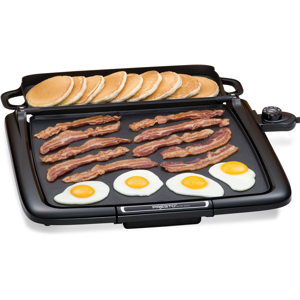 Presto Cool-Touch Electric Griddle/Warmer Plus - Black