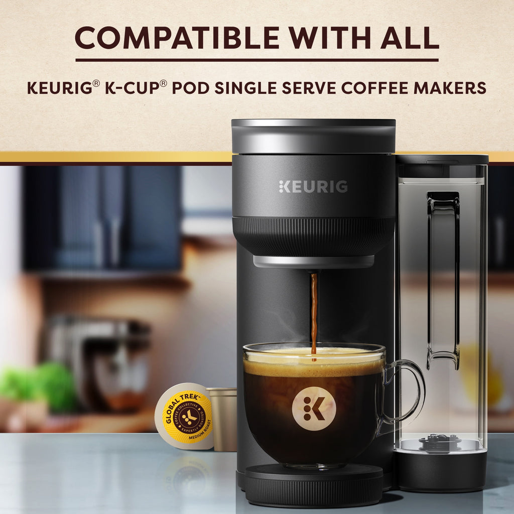 Keurig Coffee Collective - Global Trek by Cyrille Jannet, Medium Roast K-Cup Coffee Pods, 8 Count
