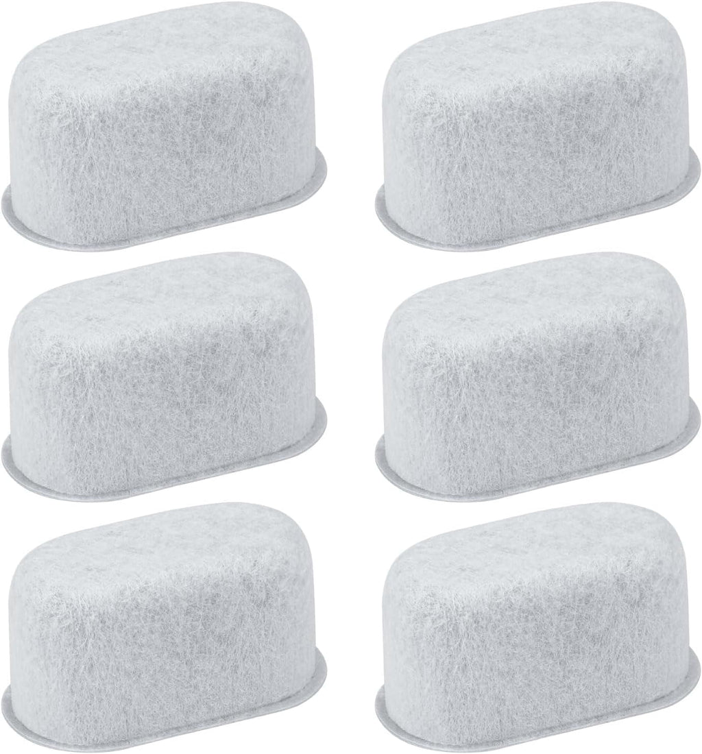 Kospetsin Activated Charcoal Filter Replacement Water Filters for Mr. Coffee Easy Measure and Dishwashable 12-Cup Coffee Makers - Coffee Machine 6 Pack