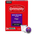 Community Coffee New Orleans Blend® Dark Roast Single Serve Keurig K-Cup Pods 24 Count Box