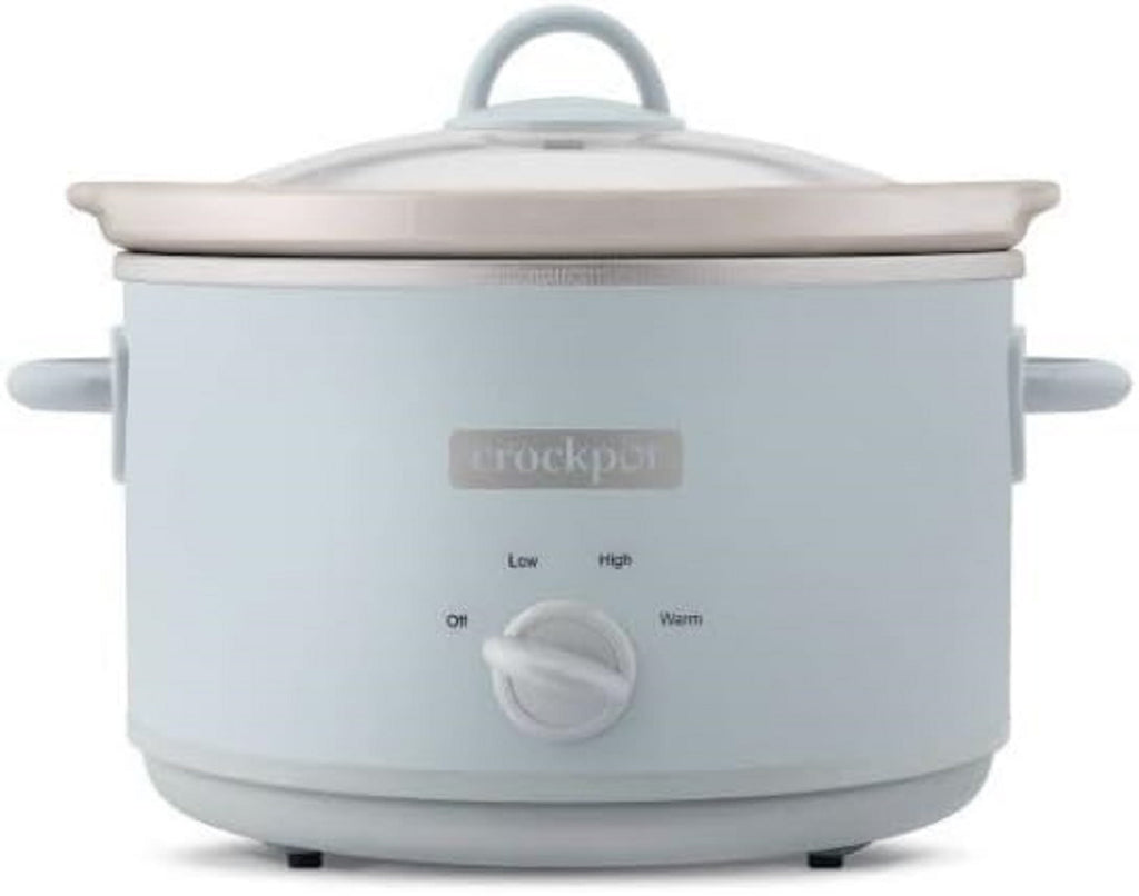 Crock-Pot Design Series 4.5 qt -Crock Light Blue Slow Cooker
