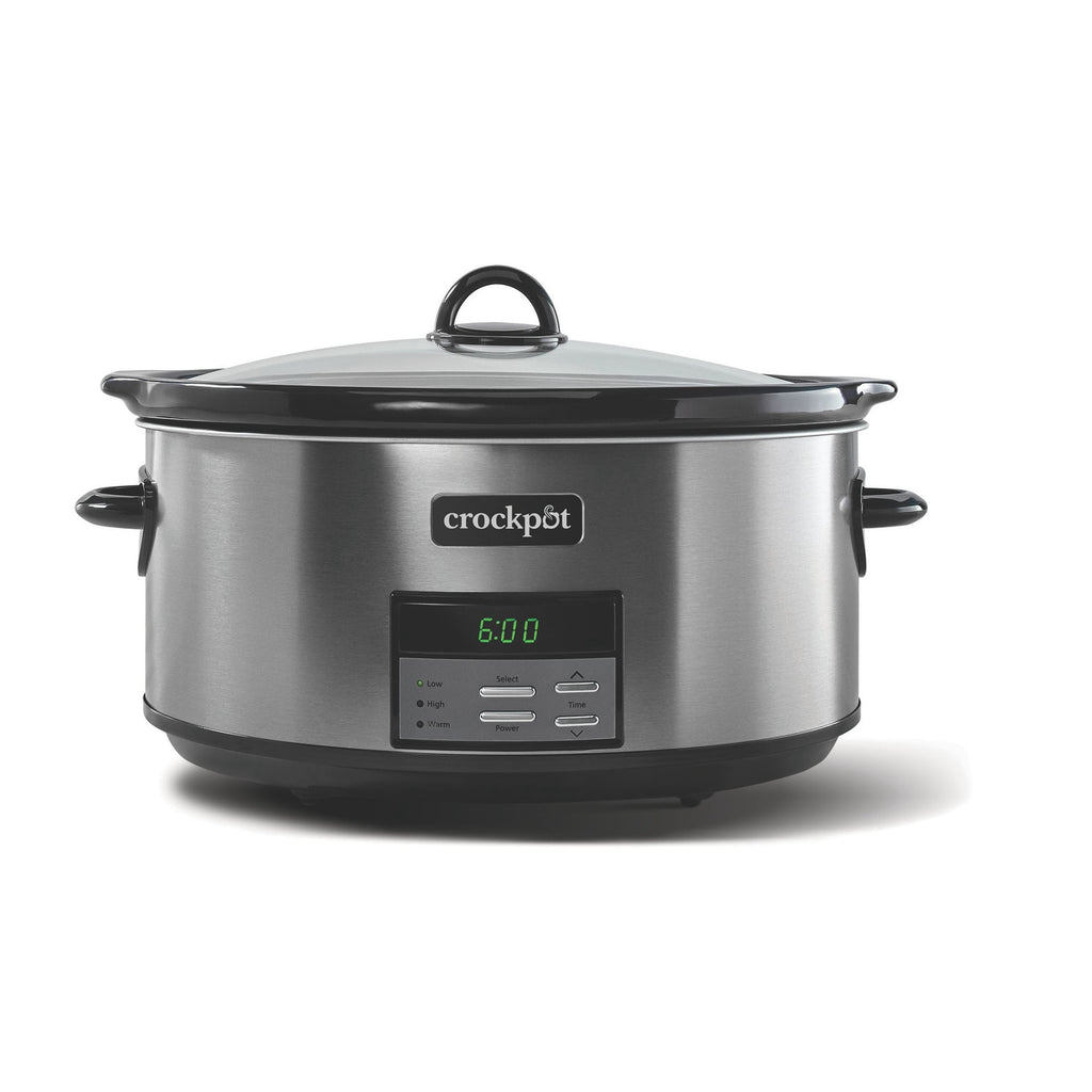 Crockpot® Programmable 8-Quart Slow Cooker - Black Stainless Collection
