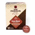Don Francisco's Kona Blend Medium Roast K-Cup Coffee Pods - 24 Count, Compatible with Keurig Brewers, Recyclable Through TerraCycle