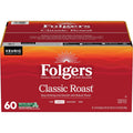 Folgers Classic Roast - Medium Roast Coffee, Keurig K Cup Pods, 60 Count Box