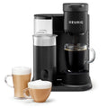 Keurig K-Cafe Essentials Single-Serve K-Cup Pod Coffee - Latte and Cappuccino Maker with Built-In Frother, Black