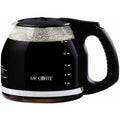 Mr. Coffee 12-Cup Glass Coffee Decanter - Black