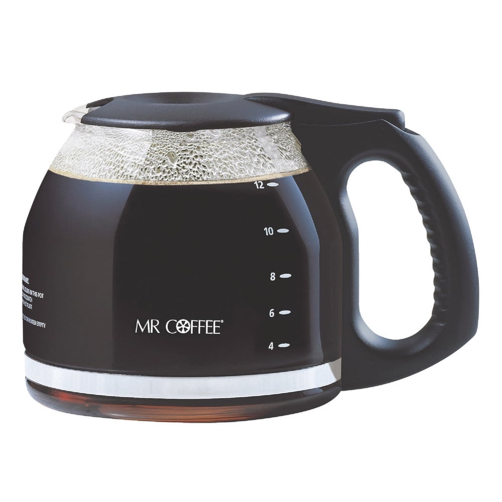 Mr. Coffee 12 Cup Replacement Black Coffee Decanter PLD12RB PLD12RB 651716