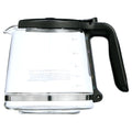 Mr. Coffee 12-Cup Replacement Carafe - Glass - Programmable - Black, Clear