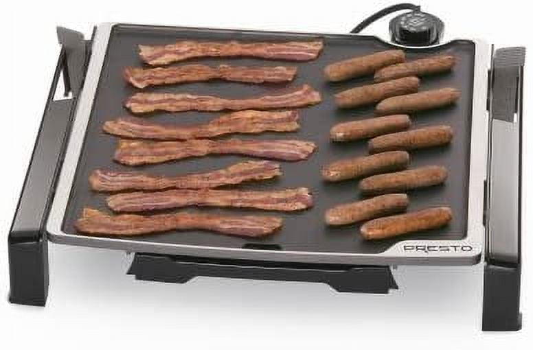 Presto 07071 15" Black Tilt-N-Fold Electric Griddle
