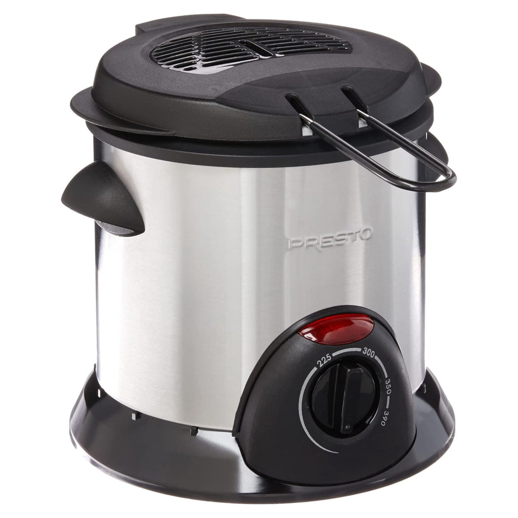 Presto® 1-Liter Stainless Steel Electric Deep Fryer 05470