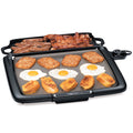 Presto Ceramic Nonstick Electric Griddle/Warmer Plus with Multifunction Tray