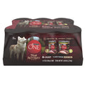 Purina ONE True Instinct Classic Ground Grain-Free Formulas With Real Turkey and Venison - and With Real Chicken and Duck Wet High Protein Dog Food Variety Pack
