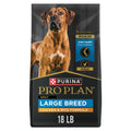 Purina Pro Plan Dry Dog Food for Large Adult Dogs High Protein - Real Chicken & Rice, 18 lb Bag