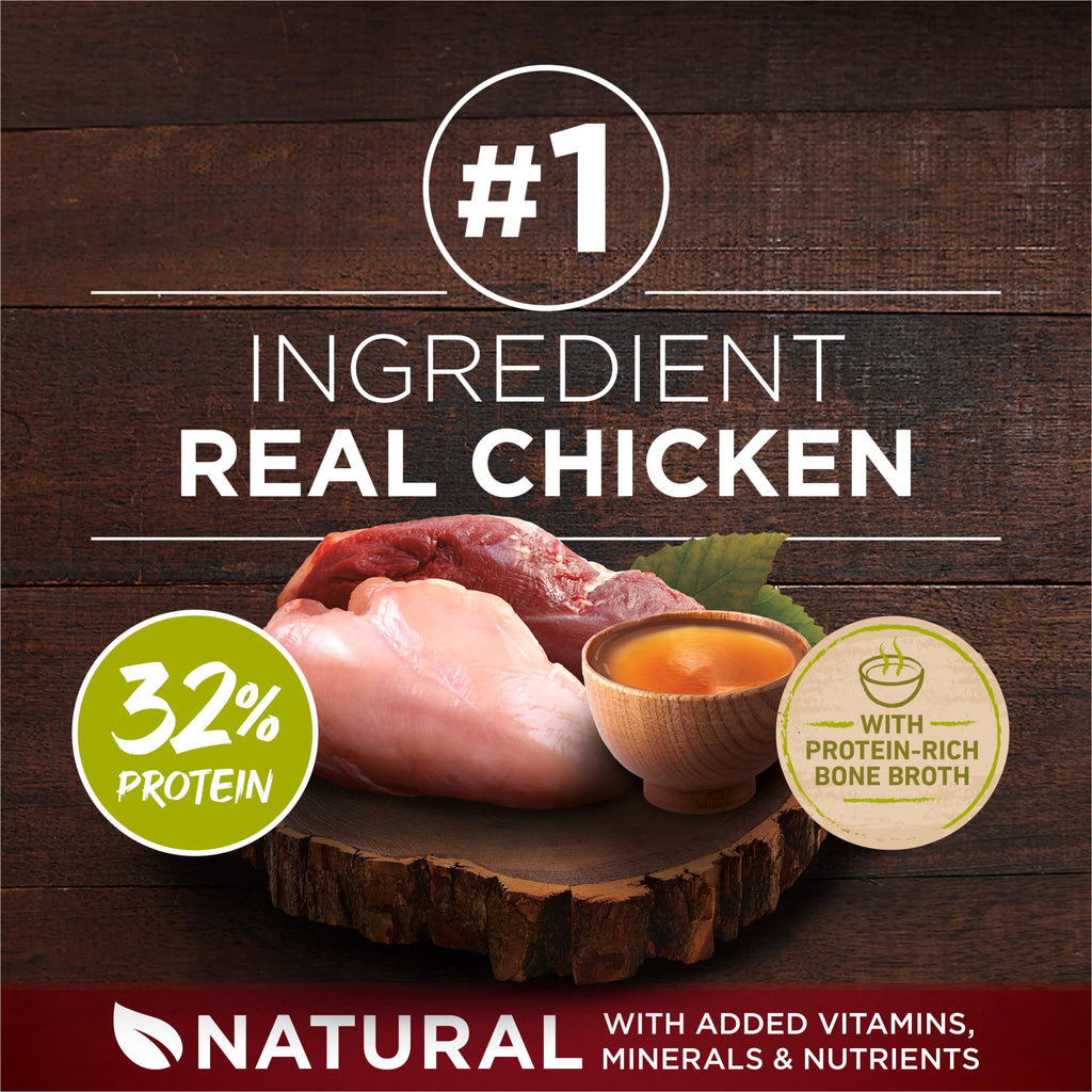 Purina ONE True Instinct High Protein Dog Food Formula with Real Chicken and Duck Natural with Added Vitamins and Minerals Dog Food - 3.8 lb.