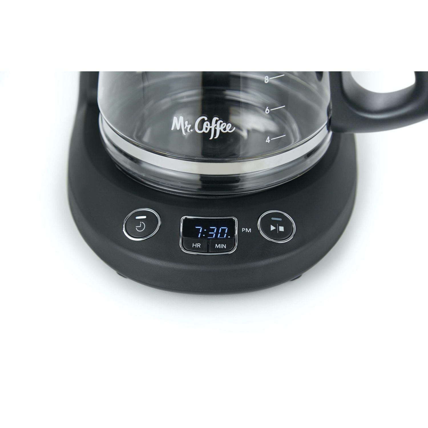 Mr. Coffee Programmable Black 12-Cup Drip Coffee Maker