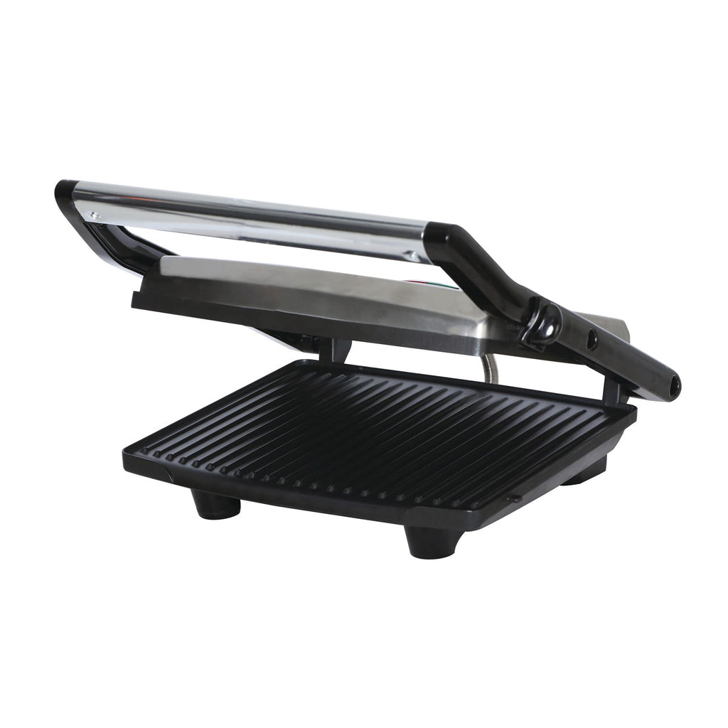 Brentwood Select TS-651 Compact Non-Stick Panini Press & Sandwich Maker - Stainless Steel
