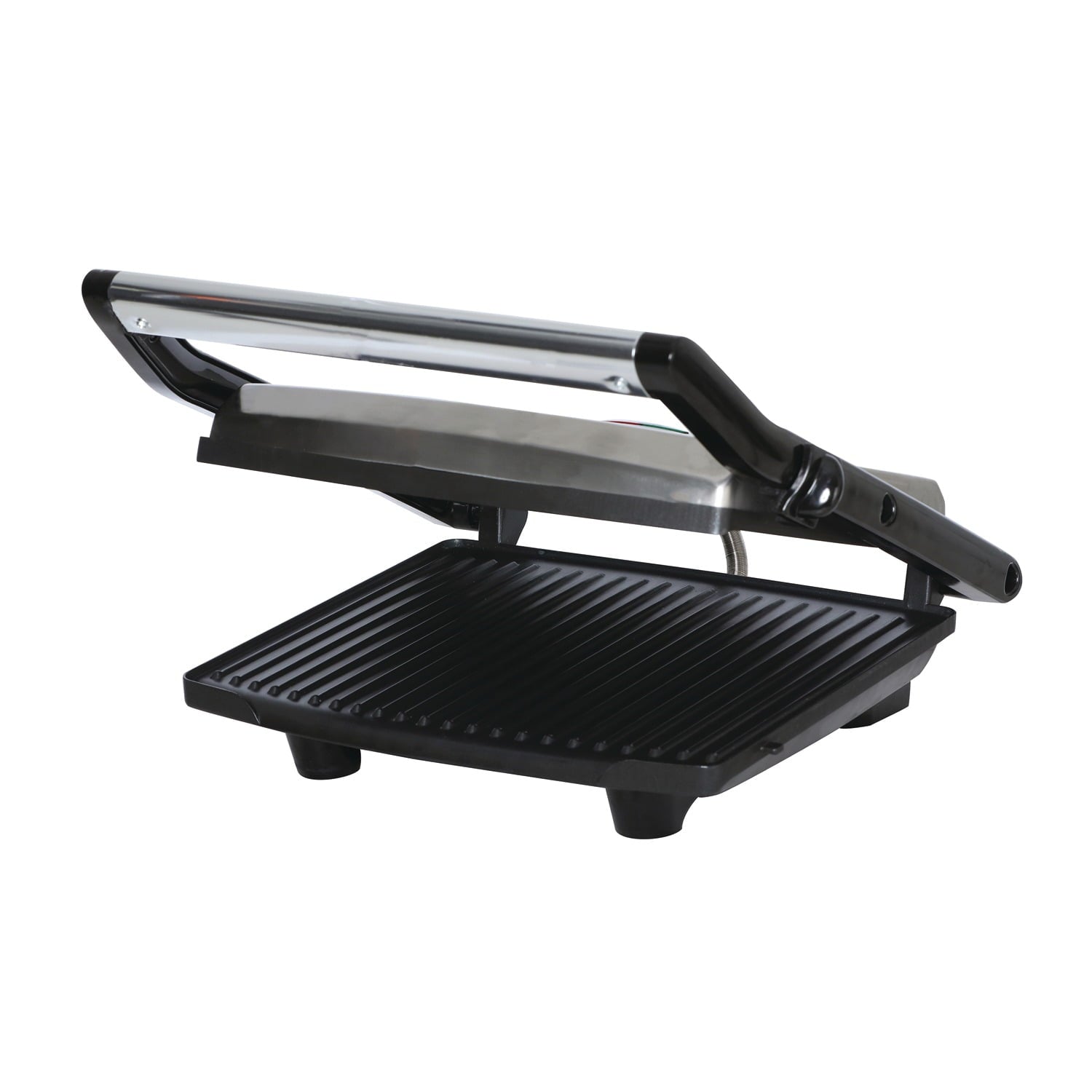 Brentwood Select TS-651 Compact Non-Stick Panini Press & Sandwich Maker - Stainless Steel