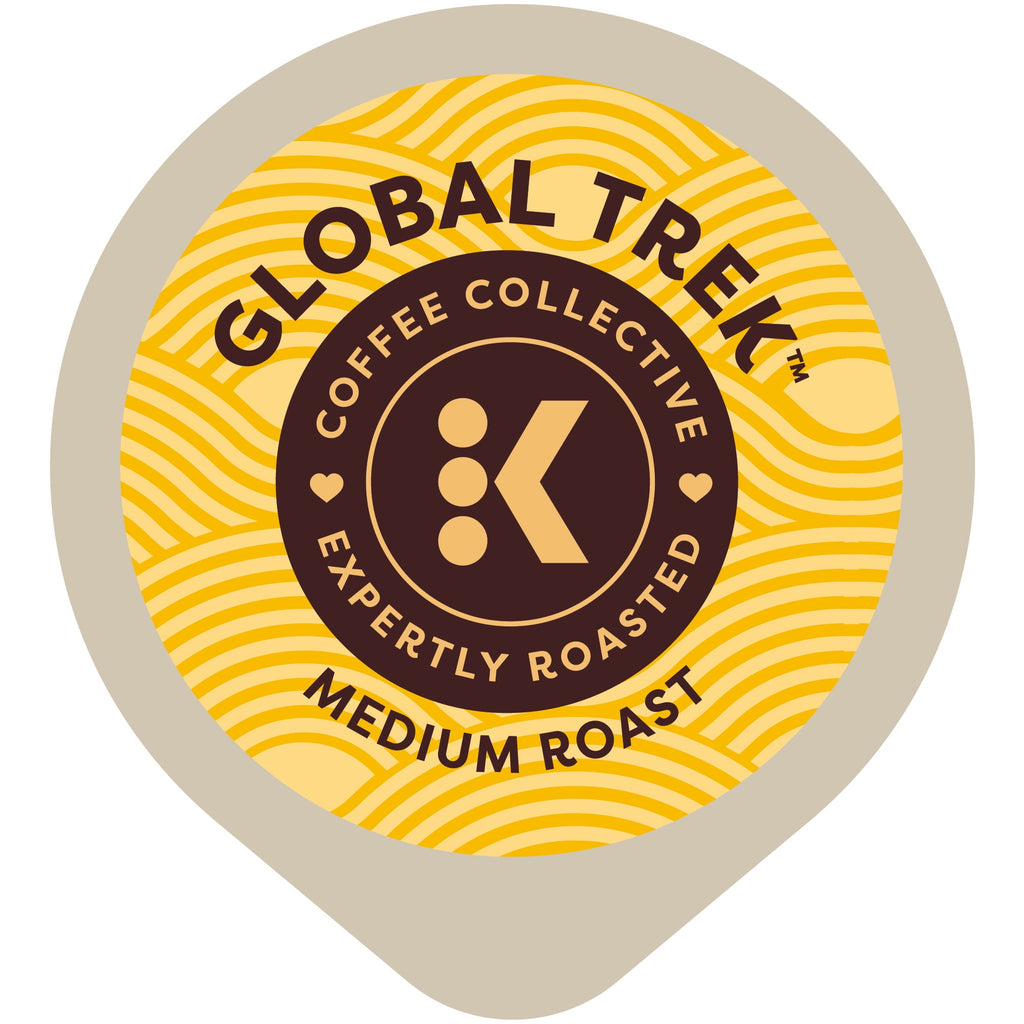 Keurig Coffee Collective - Global Trek by Cyrille Jannet, Medium Roast K-Cup Coffee Pods, 8 Count
